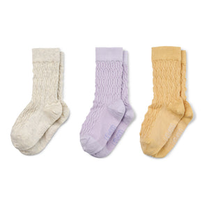 LIEWOOD flavio socks 3-pack - misty lilac mix