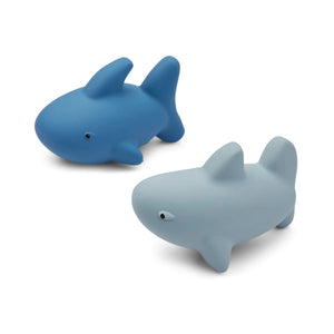 LIEWOOD ned bath toys 2-pack - riverside/sea blue