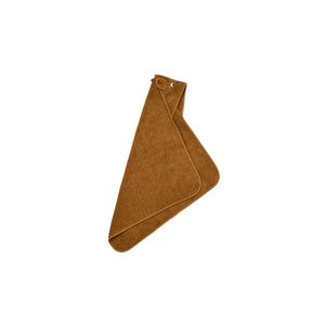 LIEWOOD albert hooded towel - kangaroo/golden caramel