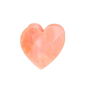 COUCOU SUZETTE pink heart mini hair claw