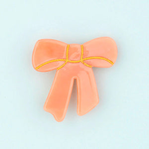 COUCOU SUZETTE pink bow hair clip