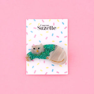 COUCOU SUZETTE chilly cat hair clip
