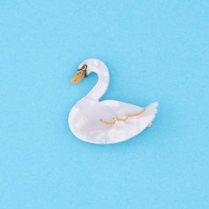 COUCOU SUZETTE swan hair clip
