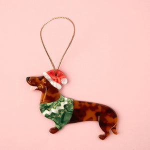 COUCOU SUZETTE chilly dachshund - christmas decoration