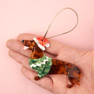 COUCOU SUZETTE chilly dachshund - christmas decoration