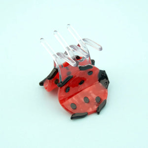 COUCOU SUZETTE ladybug mini hair claw