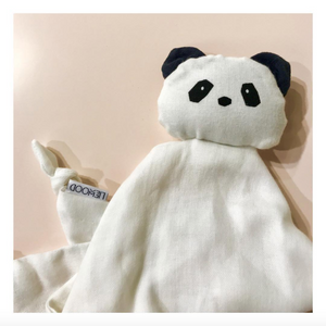 LIEWOOD agnete cuddle cloth - panda creme de la crème