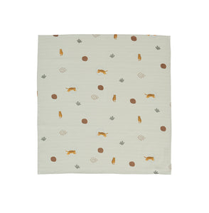OYOY tiger muslin square - 3/pack
