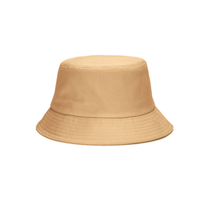 米色純棉漁夫帽