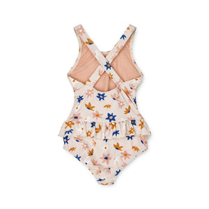 LIEWOOD amara swimsuit - flower market / sandy mix