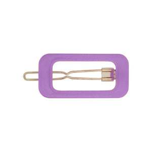 KANEL rectangle hair clip - purple | made in EU
