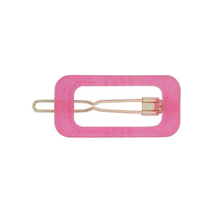 KANEL rectangle hair clip - pink | made in EU