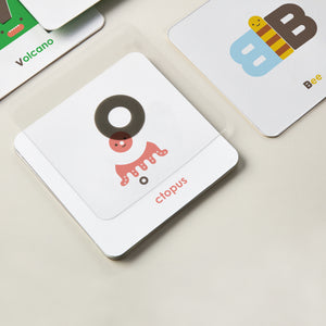 韓國製字母卡片