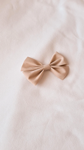 By Mév loua suede 10cm bow | handmade in the Netherlands