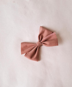 By Mév loua suede 10cm bow | handmade in the Netherlands