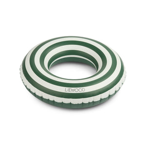 LIEWOOD baloo swim ring - stripe: garden green/crème de la crème
