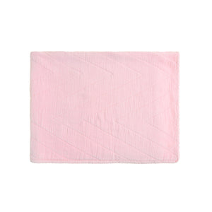 粉紅厚棉被
